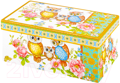 Заварочный чайник Elan Gallery Совушки / 420247 