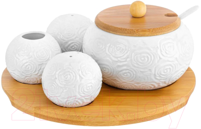 Набор емкостей для хранения Elan Gallery Розы / 540789