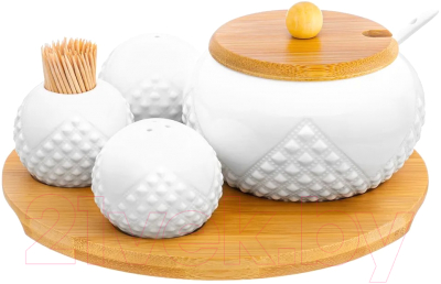 Набор емкостей для хранения Elan Gallery Ромбики / 540791