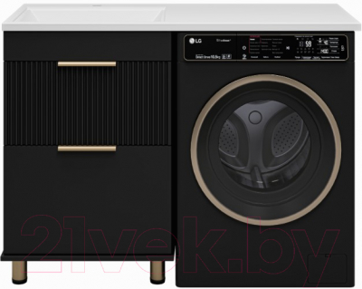 Тумба под умывальник Brevita Enfida 60 / ENF-07060-022Я - фото