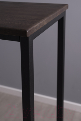 Барный стол Stal-Massiv SM-95 (дуб мореный/черный)