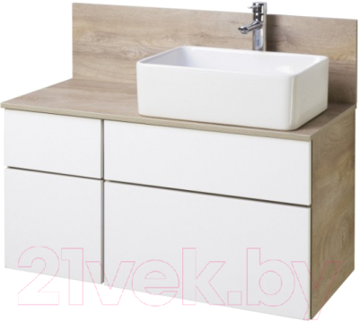 Тумба с умывальником Акватон Мишель 100 (1A2441K3MIDU0) - фото