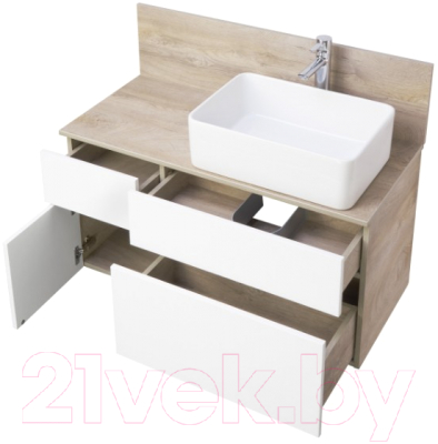 Тумба с умывальником Акватон Мишель 100 (1A2441K3MIDU0)