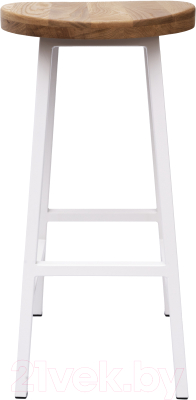 Табурет барный Stal-Massiv SMH-78 (дуб натуральный/белый)