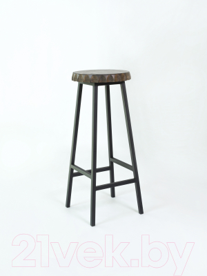 Табурет барный Stal-Massiv Smbeer 78 (дуб мореный/черный)