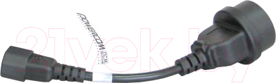 Кабель Powercom SCUT IEC-320 C14 to Socket Type-F 250V 10A - фото