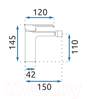 Смеситель REA Hass B9965