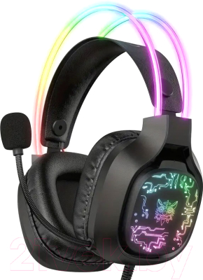 Наушники-гарнитура Onikuma X22 Black Phantom - фото