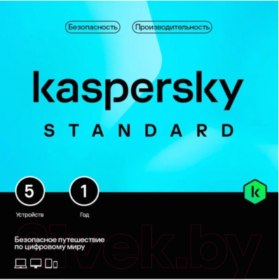 ПО антивирусное Kaspersky Standard 1 год Base Card / KL1041ROEFS - фото