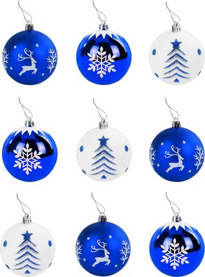 Набор шаров новогодних Золотая сказка Русская Зима / 591987 - фото