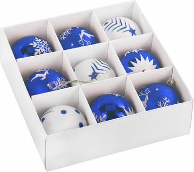 Набор шаров новогодних Золотая сказка Русская Зима / 591987