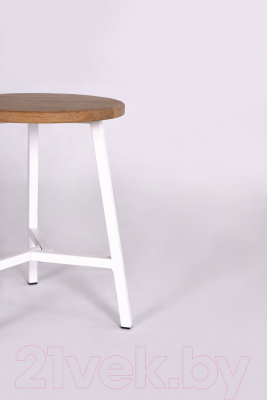 Табурет Stal-Massiv TRH-45 (дуб натуральный/белый)
