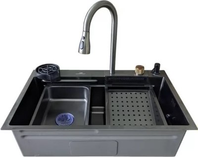 Мойка кухонная со смесителем Wisent WG37546B