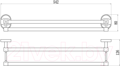 Держатель для полотенца Savol S-007048