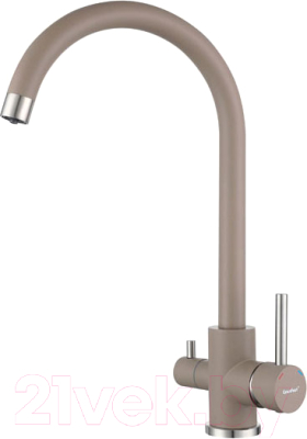 Смеситель GranFest GF-Z5420 (песочный) - фото