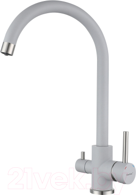 Смеситель GranFest GF-Z5420 (серый) - фото