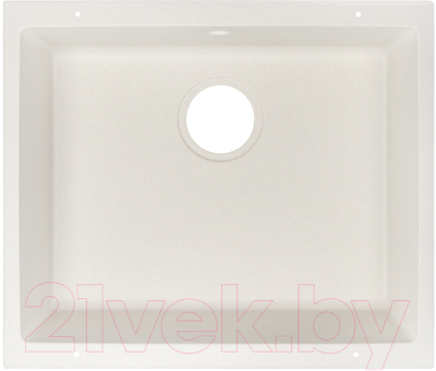 Мойка кухонная ZORG Subline 50 (белый камень) - фото
