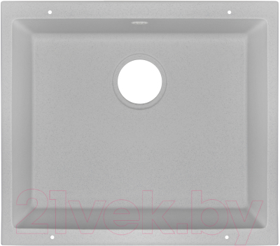 Мойка кухонная ZORG Subline 50 (серый жемчуг) - фото