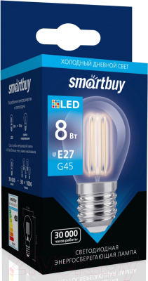 Лампа SmartBuy SBL-G45F-8-60K-E27