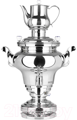 Электросамовар Beem Royal / 07347 (серебристый) - фото