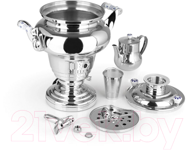 Электросамовар Beem Royal / 07347 (серебристый)