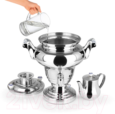 Электросамовар Beem Royal / 07347 (серебристый)