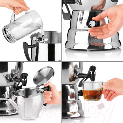 Электросамовар Beem 2017 / 03519 (серебристый)