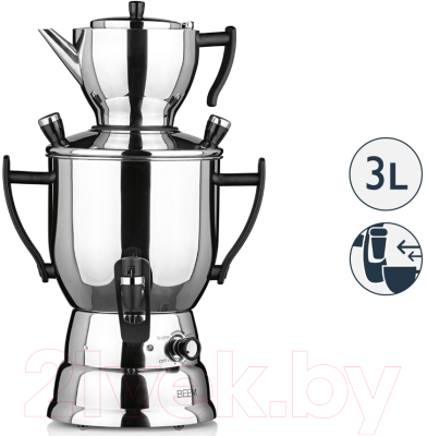 Электросамовар Beem 2017 / 03519 (серебристый)