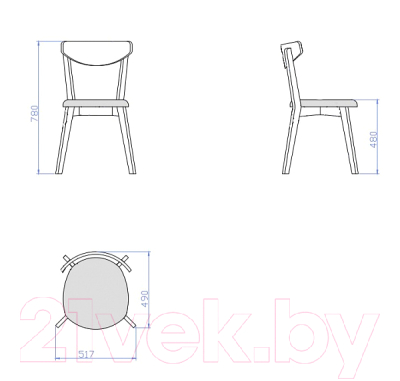 Стул Мебель-Класс Ювента мягкий (Verona Premium 66/белый)