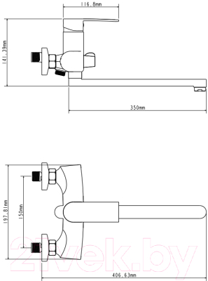Смеситель Ekko E22151