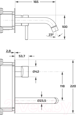 Смеситель Maxonor Pure Life PL7287-9