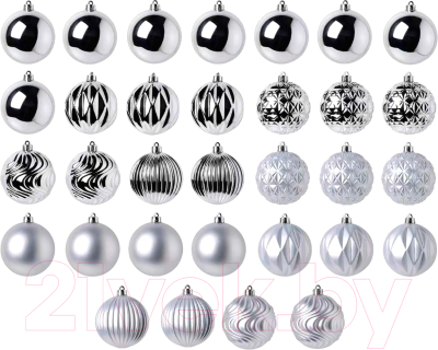 Набор елочных игрушек Swed house Vintertid 34.56.9271 - фото