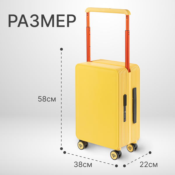 Чемодан на колесах DoubleW 005#