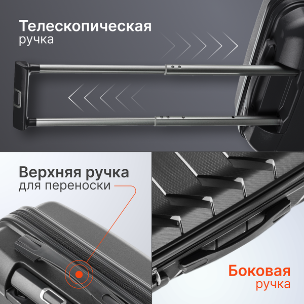 Чемодан на колесах DoubleW YF-PP02