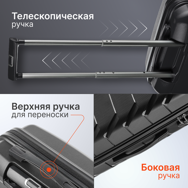 Чемодан на колесах DoubleW YF-PP02