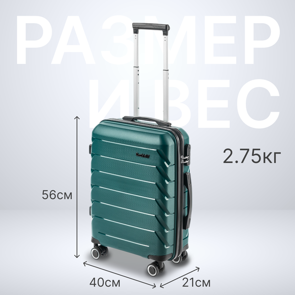 Чемодан на колесах DoubleW YF-PP02