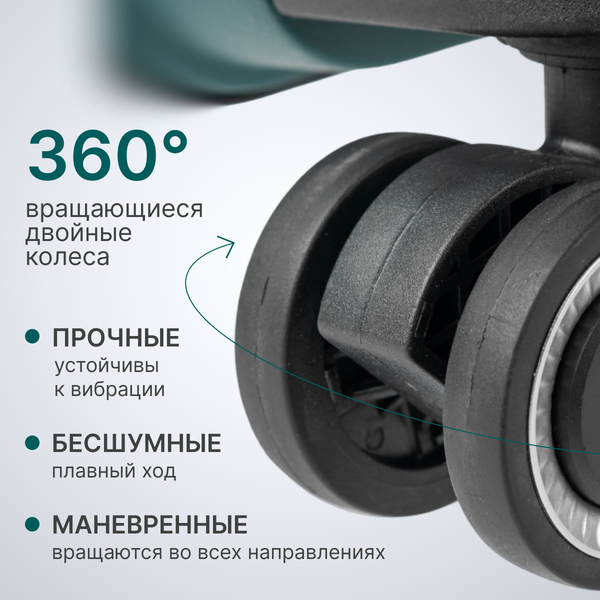 Чемодан на колесах DoubleW YF-PP02