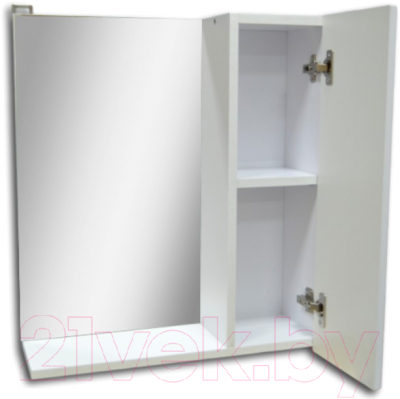 Шкаф с зеркалом для ванной Гамма 09Ф8 (правый)