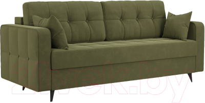 Диван Mebel-Ars Снеп (Cabrio 29 зеленый) - фото