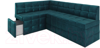 Уголок кухонный мягкий Mebel-Ars Атлантис правый 212x84x135