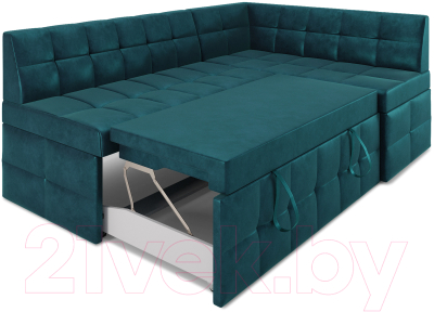 Уголок кухонный мягкий Mebel-Ars Атлантис правый 212x84x135