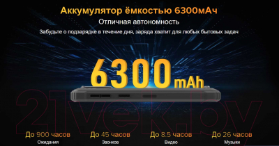 Смартфон Oukitel WP32 (черный)