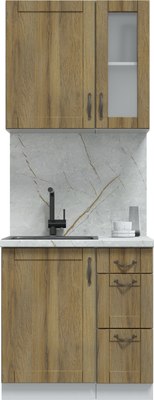 Кухонный гарнитур Интерлиния Мила Крафт 0.8 - фото