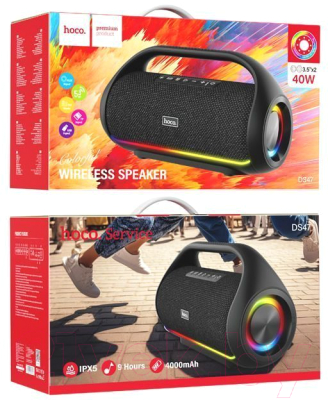 Портативная колонка Hoco DS47 (черный)