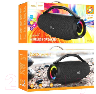 Портативная акустика Hoco DS48 (черный)