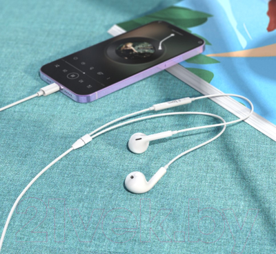 Наушники-гарнитура Hoco M111 Max iPhone