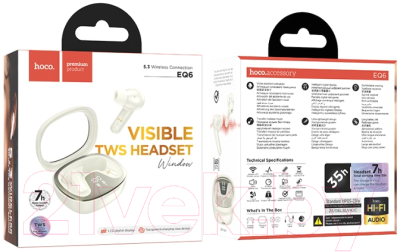 Беспроводные наушники Hoco EQ6 TWS
