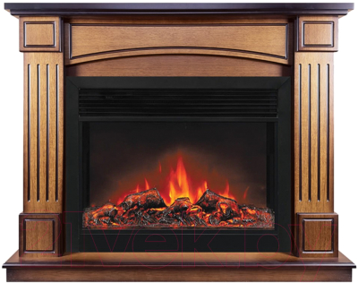 Каминокомплект Смолком Boston MB/JUP/SYM26 + Moonblaze Deluxe-s BL LT - фото