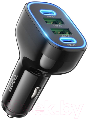 Адаптер питания автомобильный Hoco NZ11 - фото