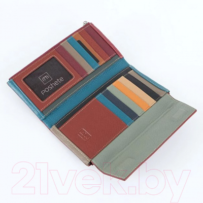 Портмоне Poshete 861-8001-BRD